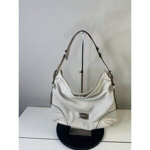 Michael Kors White Leather Tote Bags